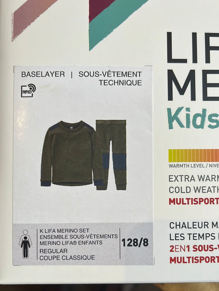 Helly Hansen Kids LIFA Merino Wool Base layer Set