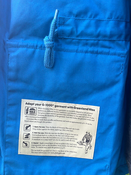 FjallRaven Men's Raven Jacket Lake Blue