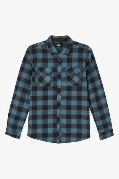 O'Neill Men's Glacier Plaid Superfleece Shirt