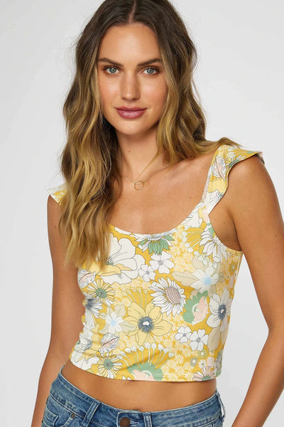 O'NEILL Women's ANDY FLORAL Top
