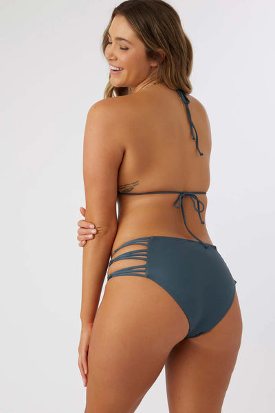 O'NEILL Women's SALTWATER SOLIDS BOULDERS STRAPPY SIDE FULL BOTTOMS