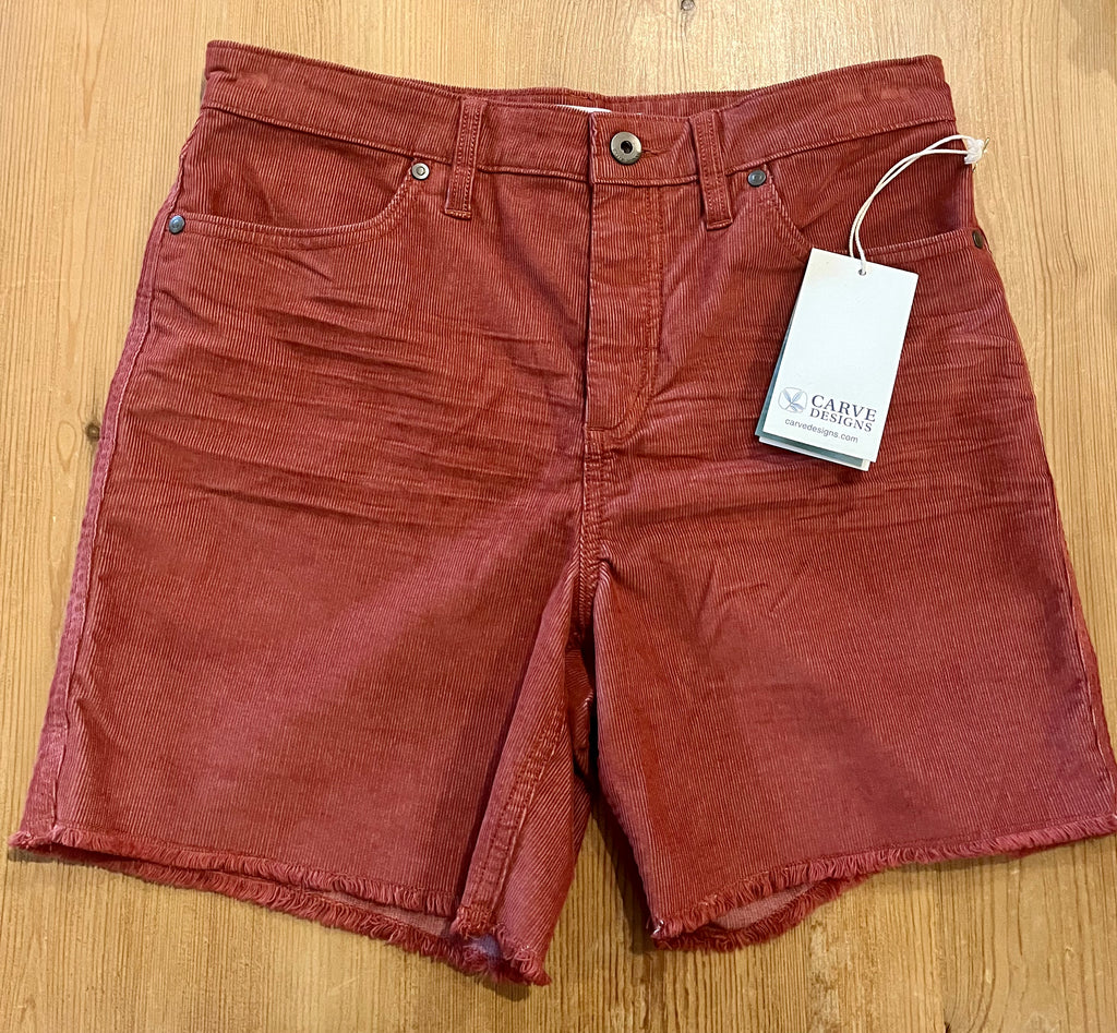 Carve Designs Oahu Hi Rose 6” Shorts