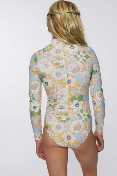 O'NEILL Girls TWIGGLY Long Sleeve Surf Suit One Piece