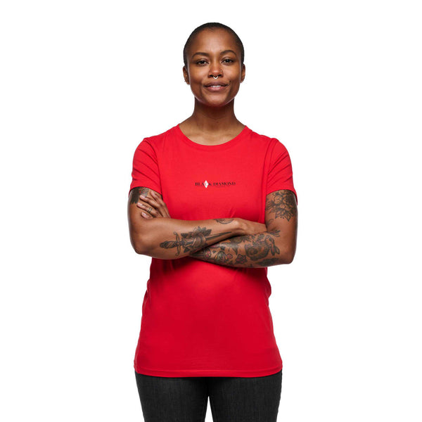 Black Diamond Women's Heritage Wordmark Tee