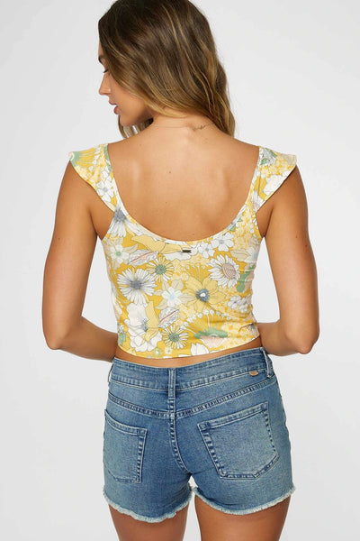 O'NEILL Women's ANDY FLORAL Top