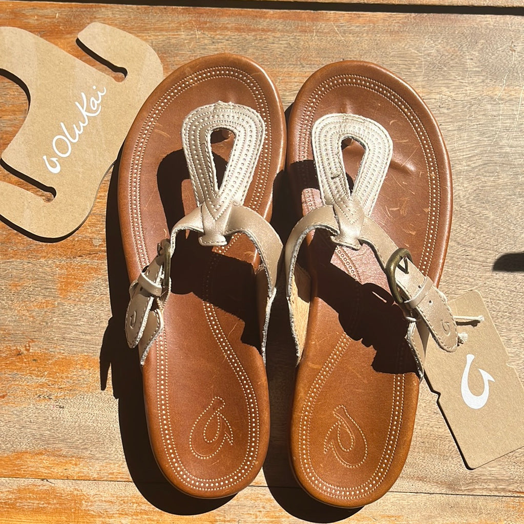Olukai Hale'Iwa Women's Casual Shoes - Tapa/Silt - SouthTown Boardsports